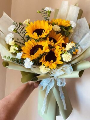 Aura-bouquet-de-girasoles Alba Bouquet