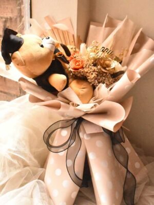 Grad-bouquet-3- Grad Bouquet "Él"