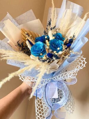 hfd Azul, bouquet eterno