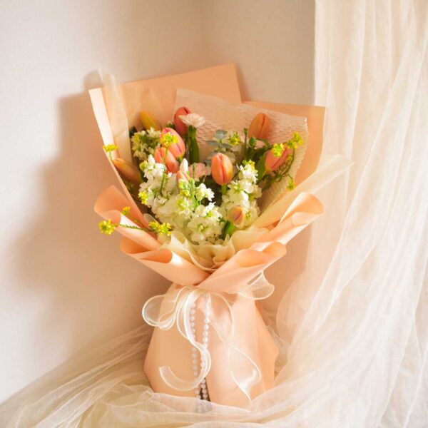 Alheli Tulip bouquet - Imagen 2