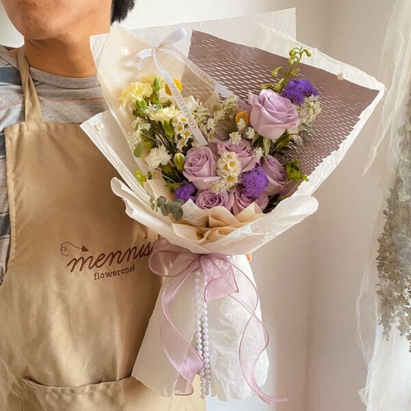 Lila bouquet - Imagen 3