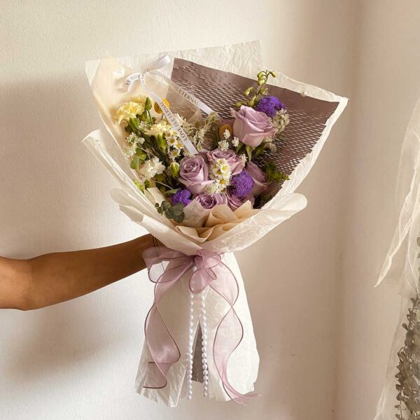 Lila bouquet - Imagen 4