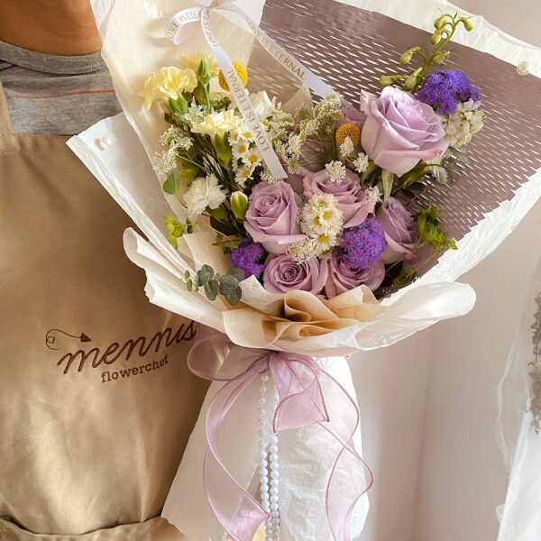 Lila bouquet - Imagen 2