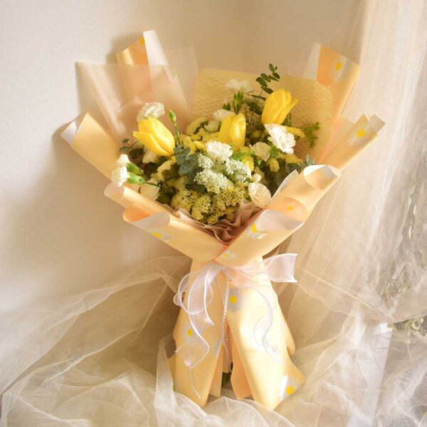 Yellow Tulip bouquet