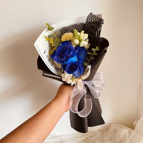 Azul elegant bouquet - Imagen 3