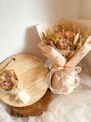 djdj Placa eterna Memory + Bouquet duo