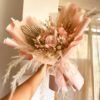 fstjsrjr Pink Dried bouquet