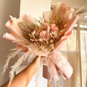 Pink Dried bouquet