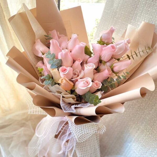 dbdgzg Romantic Pink Bouquet