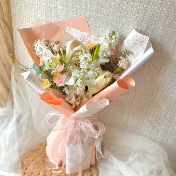 dgdzgdz Lirio white bouquet