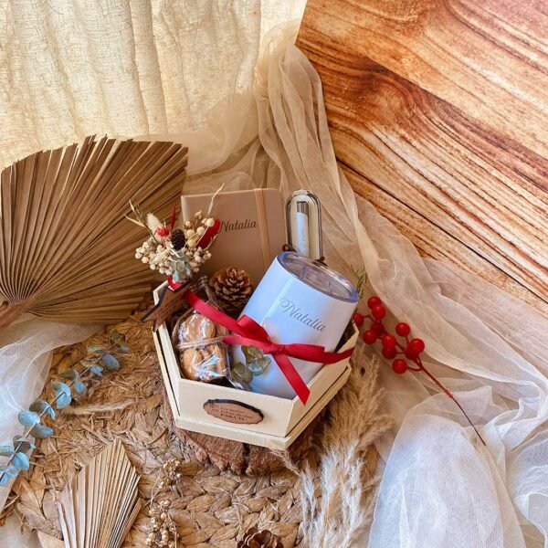 rghrgrwg Hexagonal Beige Xmas