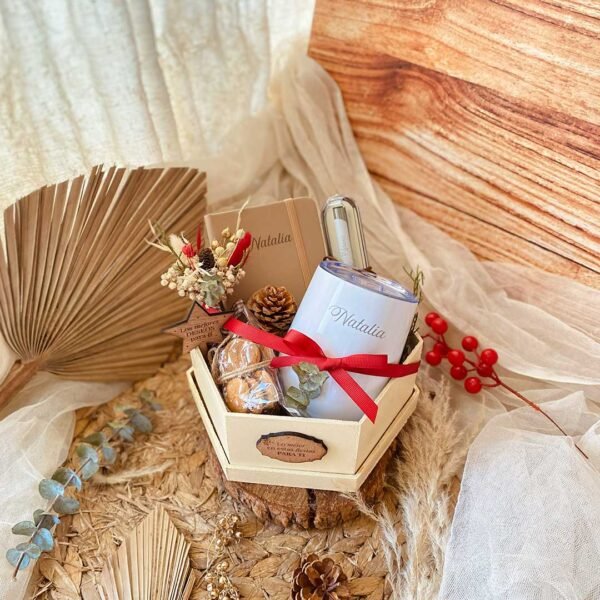 teh Hexagonal Beige Xmas